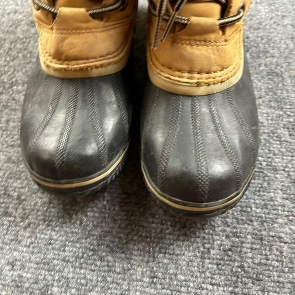 SOREL Women’s Slimpack II Lace Up Winter Snow Boot Tan/Black size: 8 - Picture 15 of 15